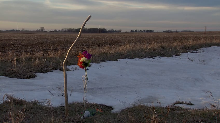 Scene of fatal buggy crash