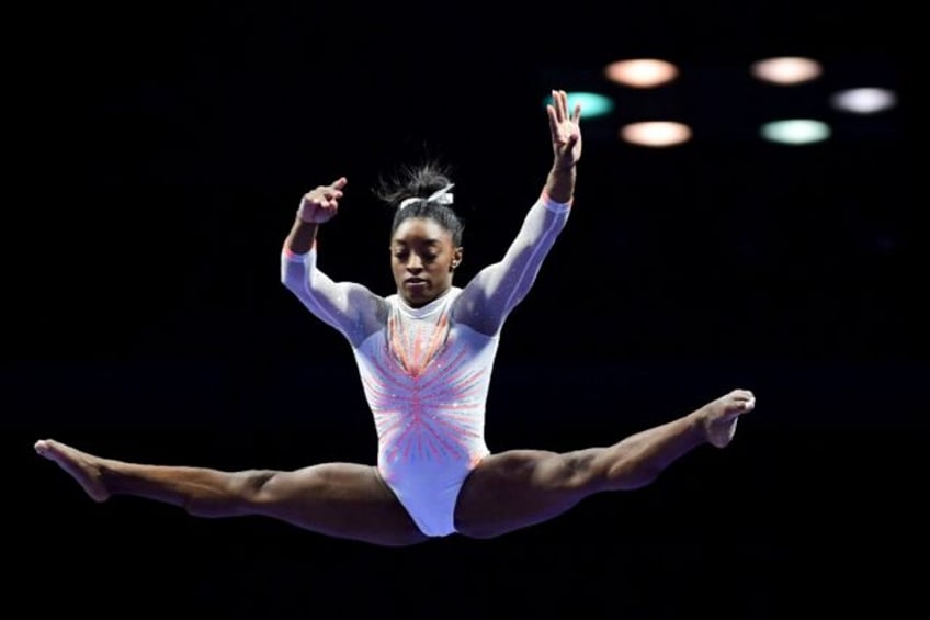 twisting again biles prepares gymnastics comeback