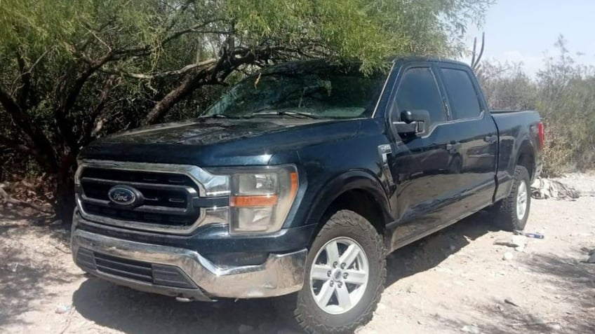 stolen Ford F-150 found at scene