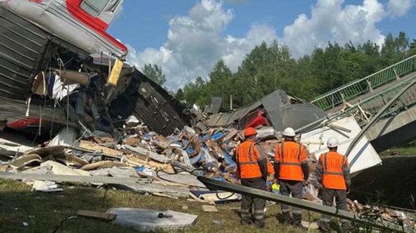 two bridges blown up trains derailed in russian regions bordering ukraine killing at least 7