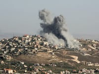 Two dead, fires in south Lebanon after Israeli strikes: state media