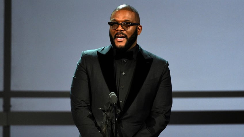 Tyler Perry talking