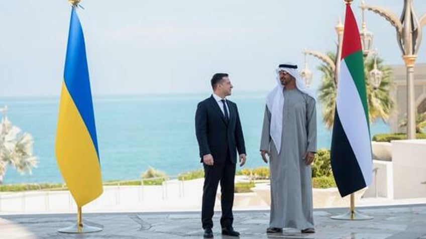 uae president tells netanyahu ask zelensky for money