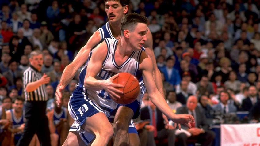 Duke Bobby Hurley in action