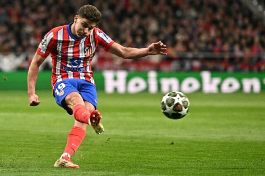 Julian Alvarez saw his penalty ruled out in the shootout after he inadvertently touched th