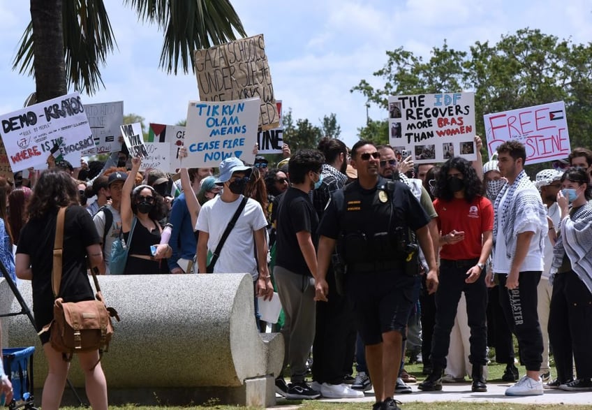 uf after arrest of anti israel protesters campus not a daycare