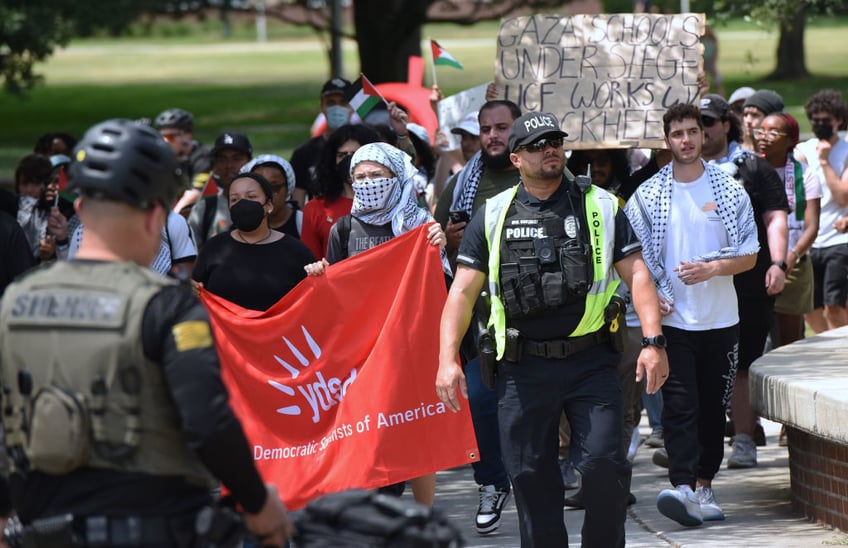 uf after arrest of anti israel protesters campus not a daycare