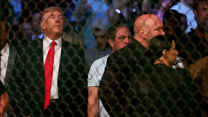 Donald Trump at McGregor-Poirier