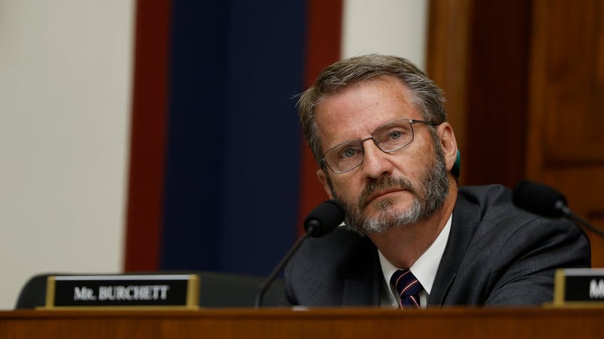 Rep. Tim Burchett, R-Tenn., attends a hearing with the House Subcommittee on Railroads, Pipelines, and Hazardous Materials in the Rayburn House Office Building on June 6, 2023 in Washington, D.C.