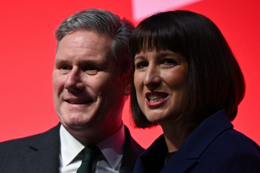 Labour leader Keir Starmer, likely the UK's next prime minister, with his finance spokeswo