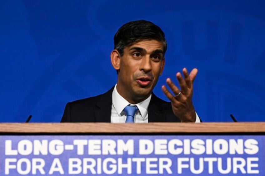 uk leader rishi sunak delays ban on new gas and diesel cars by 5 years in contentious climate shift