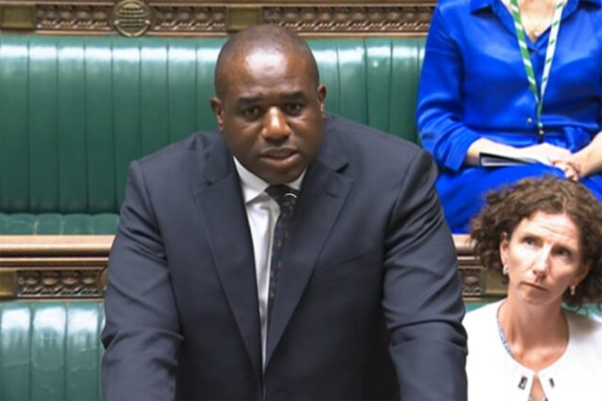 Foreign Secretary David Lammy announced the partial suspension in parliament