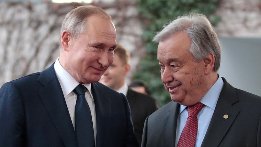 Putin Guterres UN