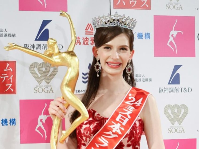 This year's Miss Japan, Ukraine-born Karolina Shiino, relinquished the title after a scand