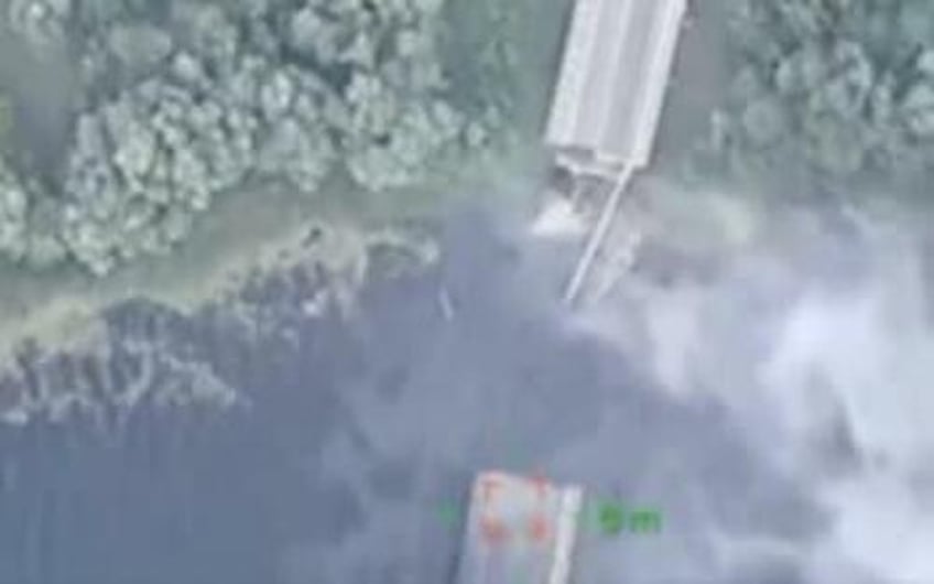 ukraine destroys key bridge in kursk region using us supplied himars