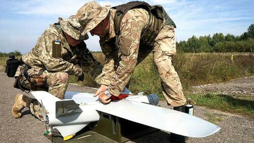 ukraine launched its largest ever drone attack on russia while putin was in china