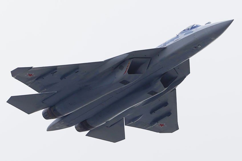 ukraine says it has destroyed an advanced russian stealth fighter