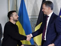 Ukraine secures $1B in military aid from Belgium as Zelenskyy continues EU tour