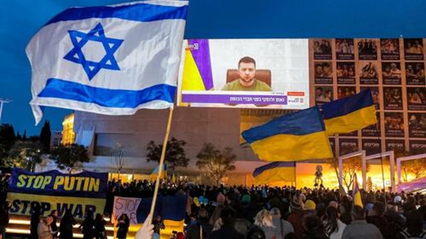 ukraine vs israel can the west arm both