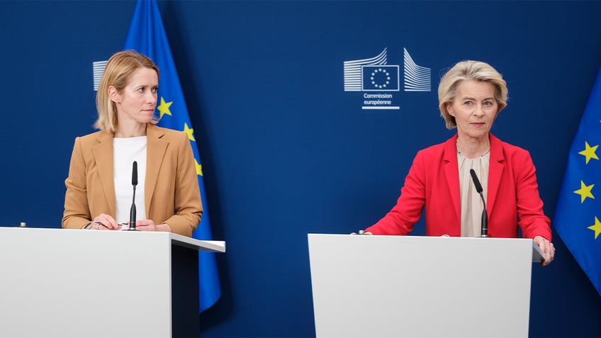Ursula von der Leyen and Kaja Kallas