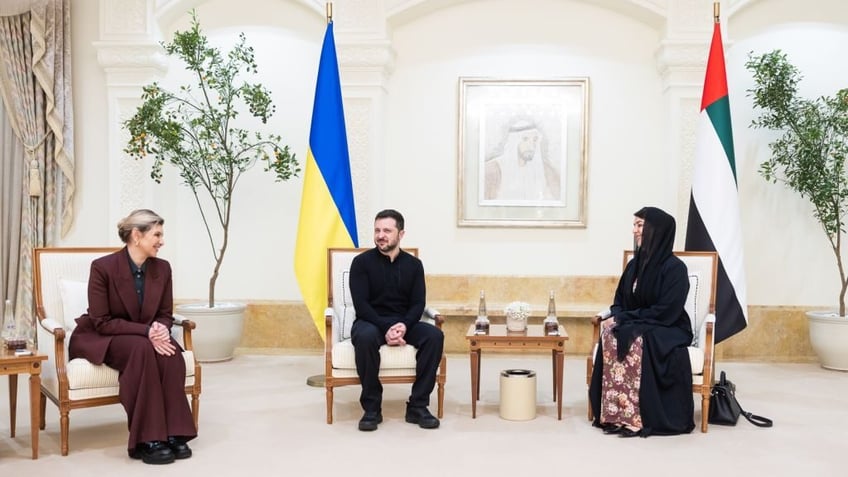 ukraines zelensky seeks investments and humanitarian aid in uae