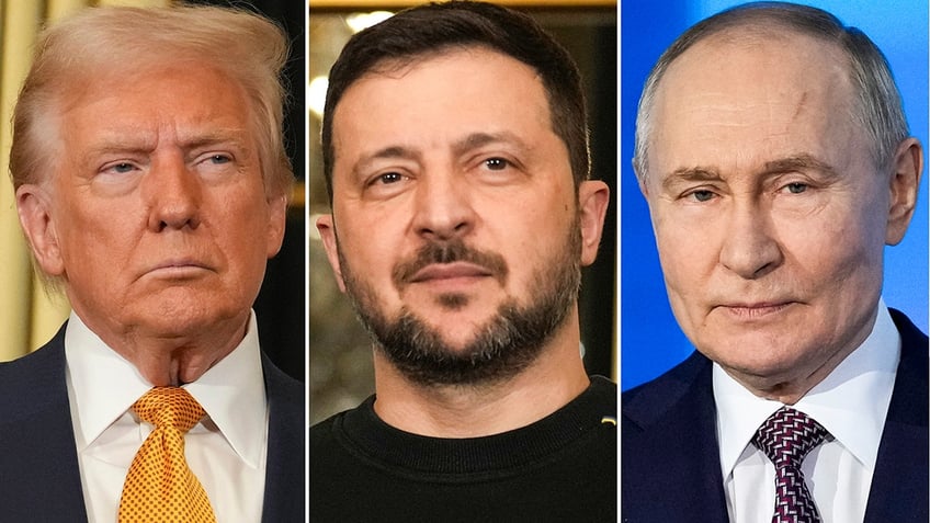 Trump, Zelenskyy and Putin