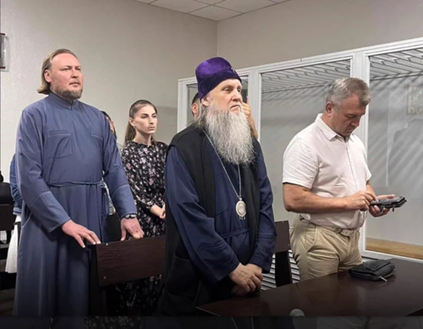 ukrainian church leader given 5 years in prison for being seen as sympathetic to russia