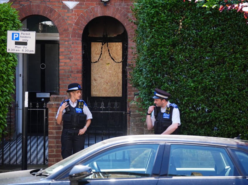 NOTE: FOR REASONS OF SECURITY HOUSE NUMBERS HAVE BEEN BLURRED BY THE PA PICTURE DESK A vie