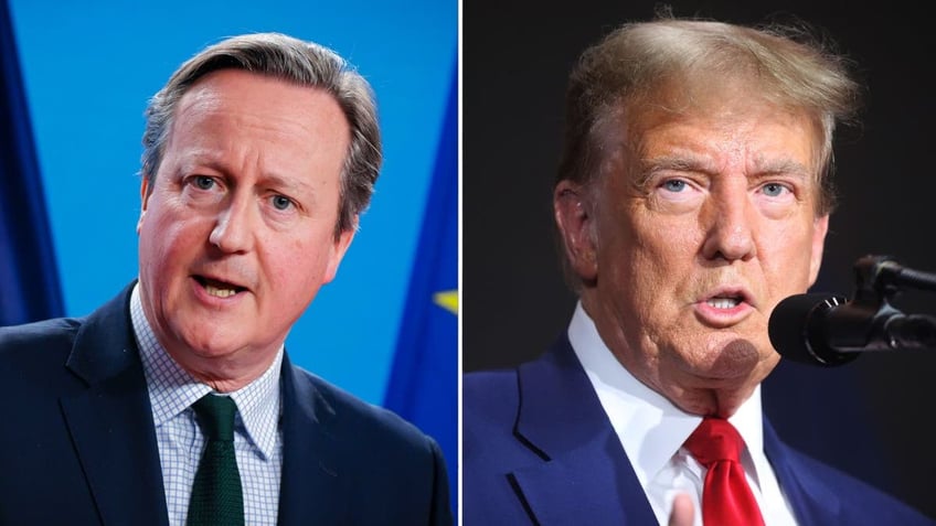 Cameron and Trump met on Monday