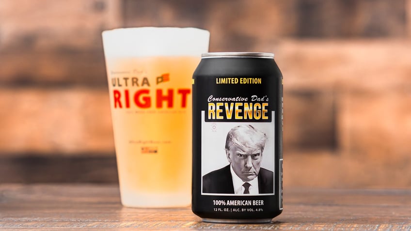 ultra right beer vows to fight the communists in georgia with limited edition can featuring trump mugshot