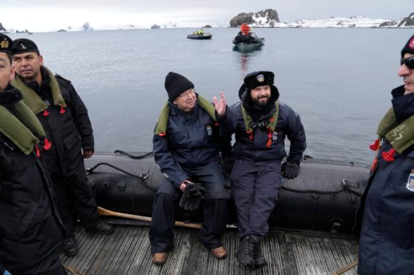 un chief gives interview from melting antarctica on eve of global climate summit