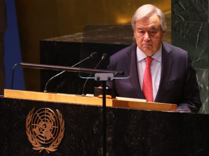 un chief guterres opens general assembly with demand for 100 billion to fight climate chaos