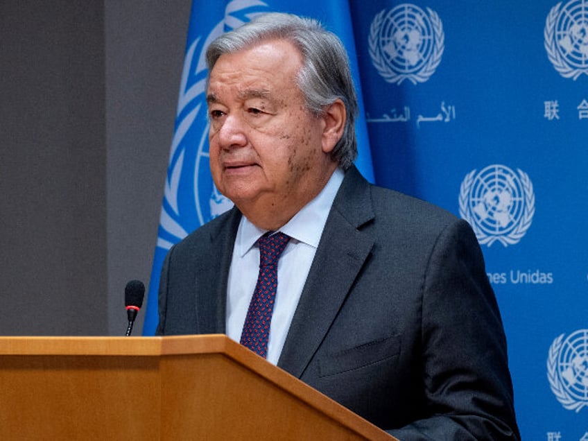 un chief on hamas massacre all parties must avoid escalation