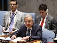 U.N. chief says Iran, Israel ‘on course to chaos,’ urges de-escalation