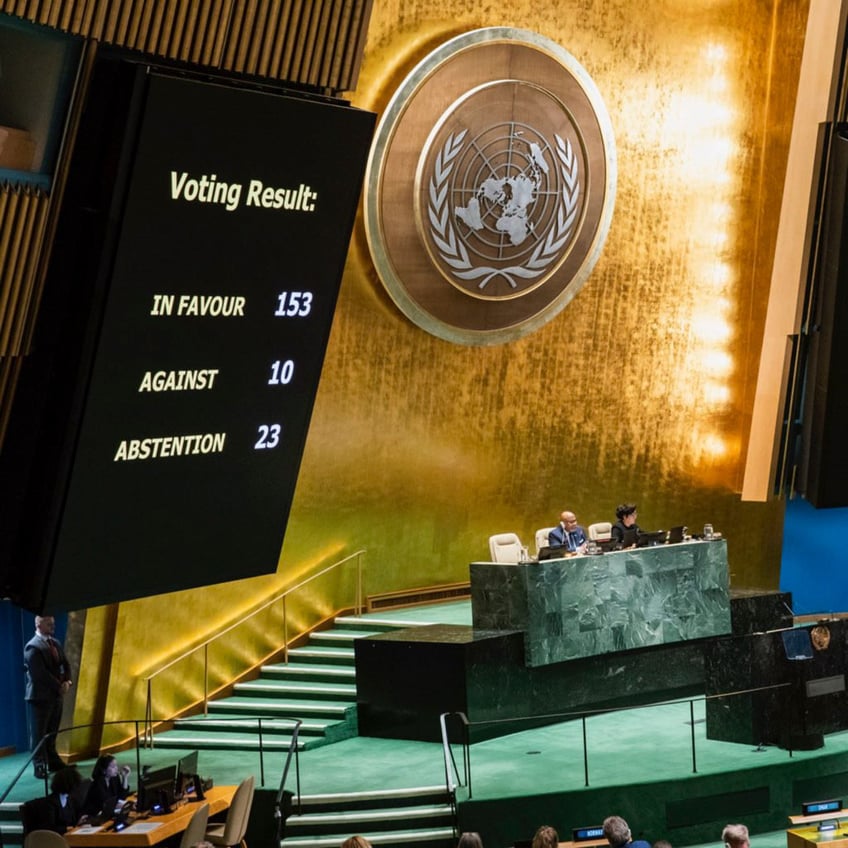 un general assembly passes resolution demanding israel ceasefire fails to mention hamas