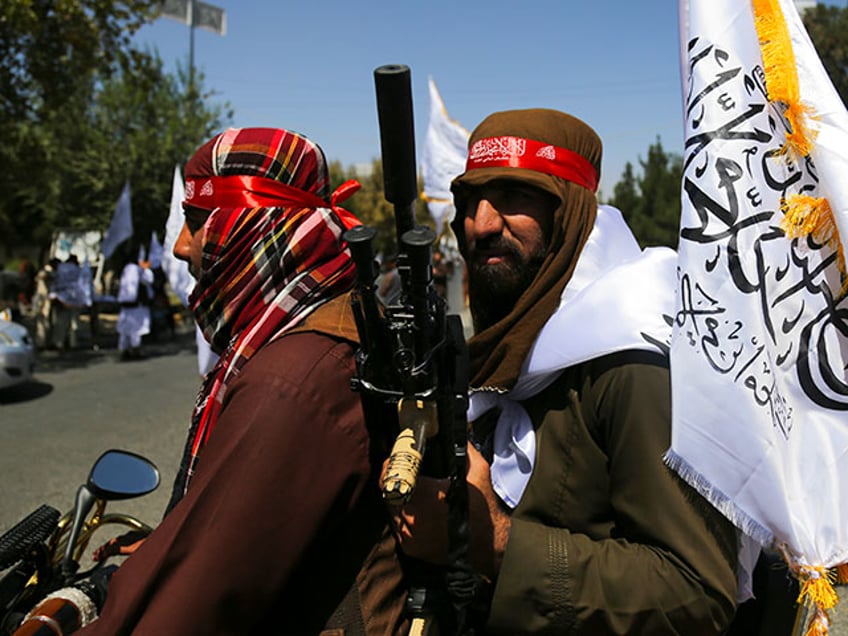 Taliban mark the second anniversary of their takeover of the country in Kabul, Afghanistan, Tuesday, Aug. 15, 2023. AP Photo/Siddiqullah Alizai)