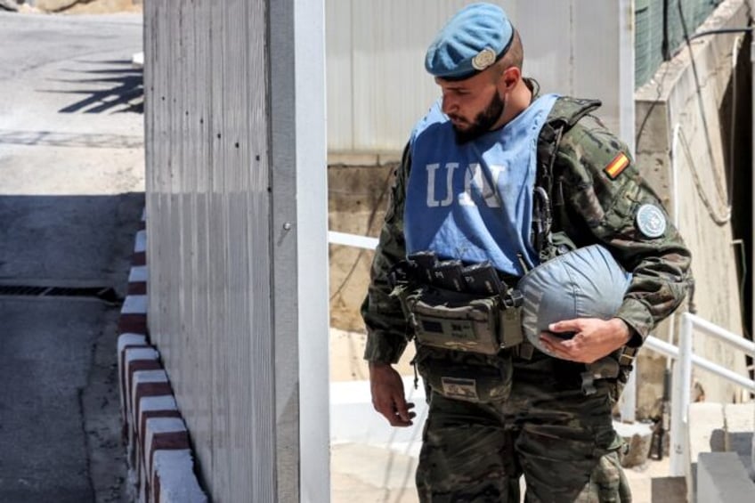 UNIFIL'S mission in southern Lebanon includes 650 Spanish peacekeepers