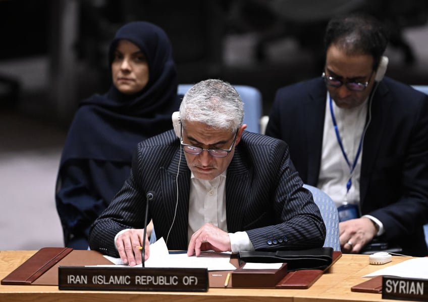 un security council takes no action in meeting on iran missile attack on israel