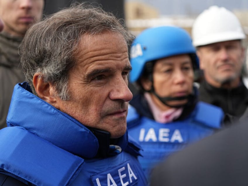 KYIV OBLAST, UKRAINE - FEBRUARY 4: International Atomic Energy Agency (IAEA) chief Rafael