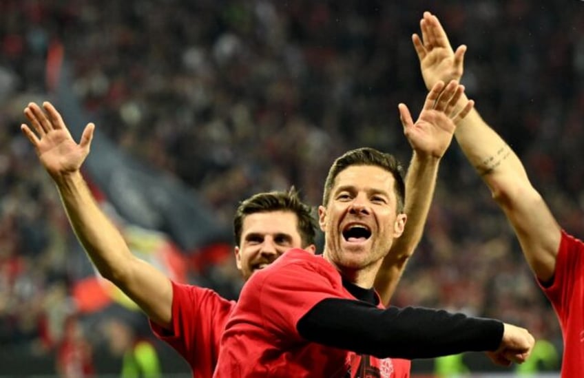 Bayer Leverkusen coach Xabi Alonso has his team on course for a treble