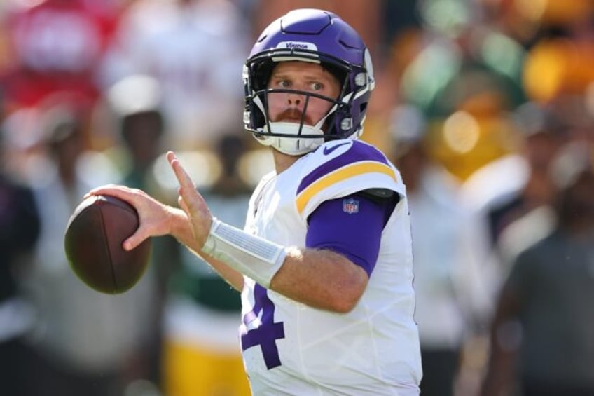 Minnesota Vikings quarterback Sam Darnold, who leads the NFL with 11 touchdown passes, wil