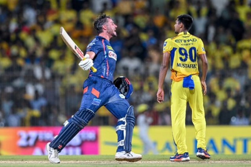 Marcus Stoinis (L) led Lucknow to victory with a brilliant innings