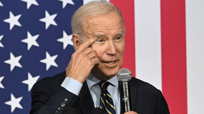 Joe Biden in April 2023