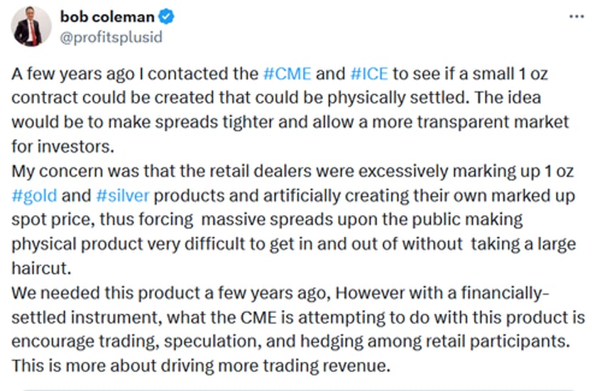 understanding the implications of the cmes new 1oz gold futures