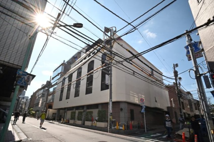 The Tokyo headquarters of the Unification Church in Shibuya Ward in 2022