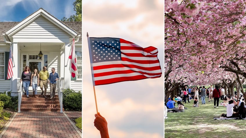 Lifestyle weekend read with Helen Kellers home, American flag and Americas gardens