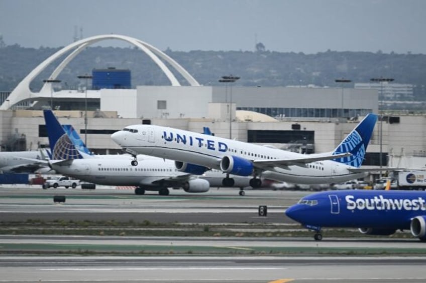 United Airlines says it has discovered loose bolts on Boeing 737 MAX 9 planes in its fleet, like one seen here taking off in September 2023