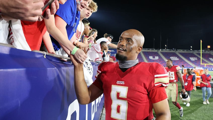 J'Mar Smith at the USFL Championship