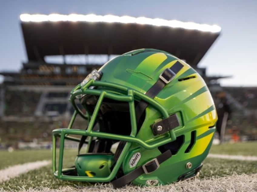 EUGENE, OREGON - NOVEMBER 24: <> at Autzen Stadium on November 24, 2023 in Eugene, O