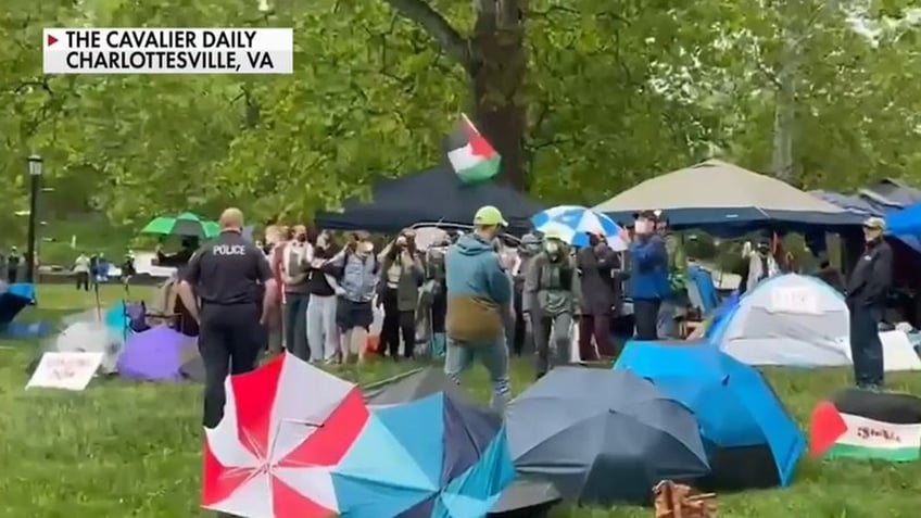 UVA anti-Israel encampment